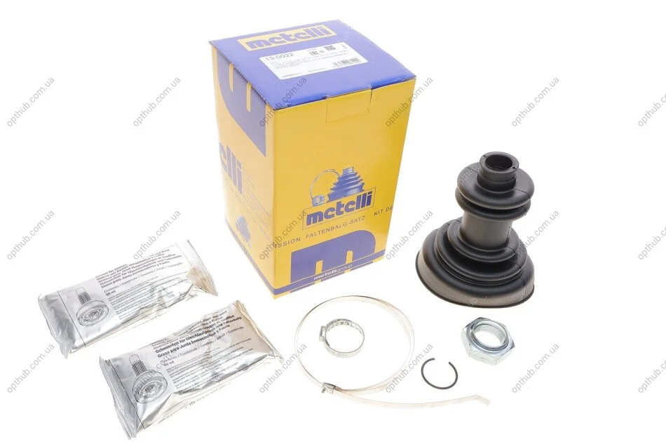 Пильник ШРКШ (зовнішній) Citroen Jumper 94-/Fiat Ducato 82-/Peugeot Boxer 94- (24x95x150) (к-кт) UA63 Metelli 13-0022 (фото 1)