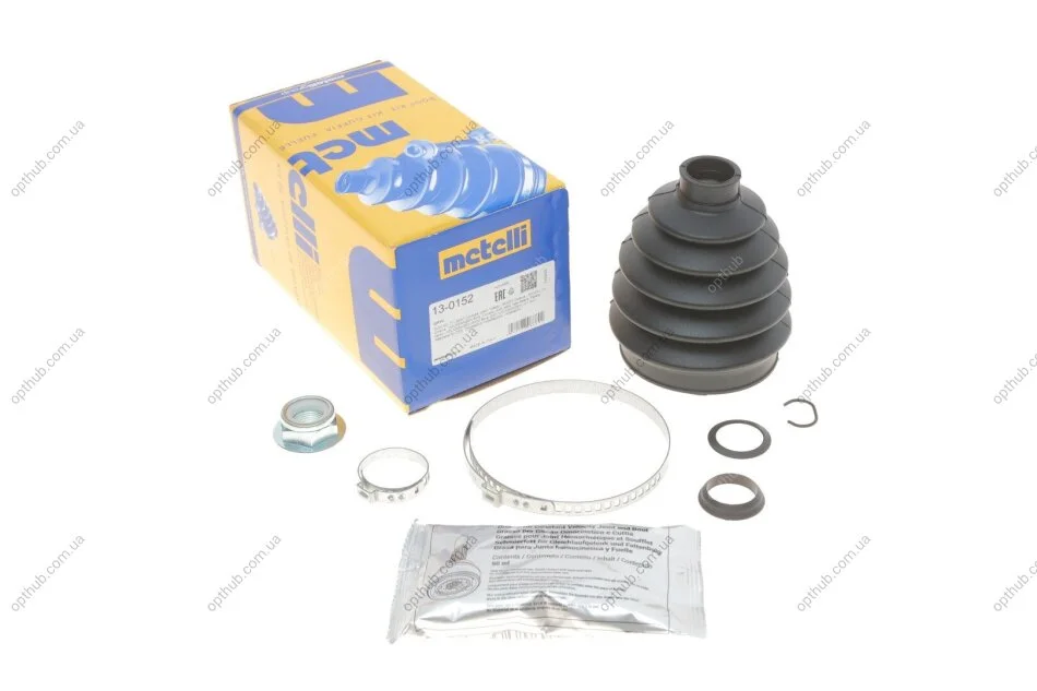 Пильник ШРКШ (зовнішній) Audi A3/TT/Skoda Octavia 96-10/VW Golf/Passat B3-B5 91-06 (26x87x117)(к- UA63 Metelli 13-0152 (фото 1)