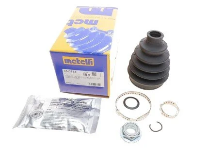 Пильник ШРКШ (зовнішній) Audi A3/TT/Seat Leon/Toledo/Skoda Octavia/VW Golf 96-10 (22x76x113) (к-к UA63 Metelli 13-0154