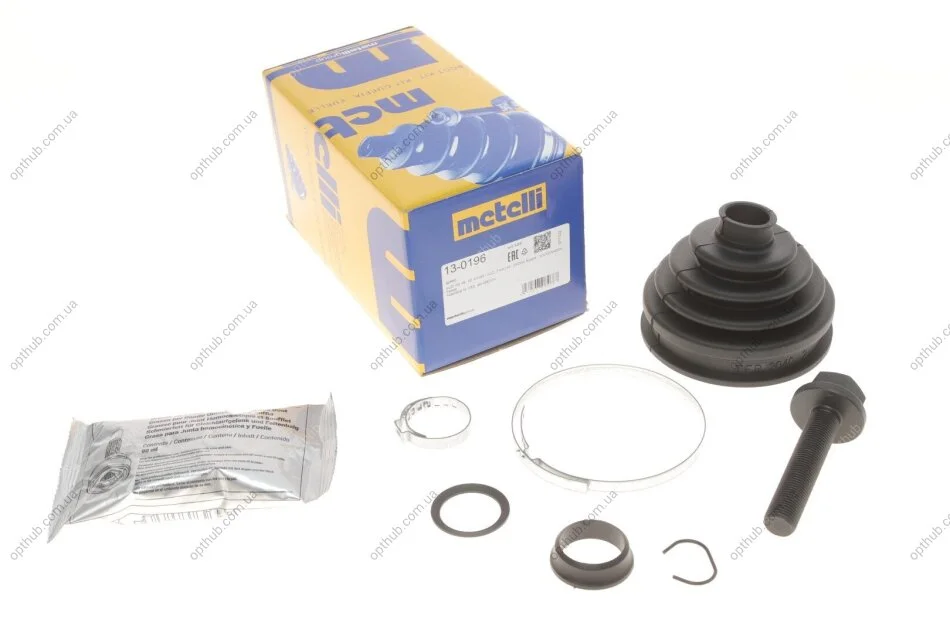 Пильник ШРКШ (зовнішній) Audi A4/A6/A8/VW Passat B5 94-05/Skoda SuperB 01-08 (24x90x90) (к-кт) UA63 Metelli 13-0196 (фото 1)