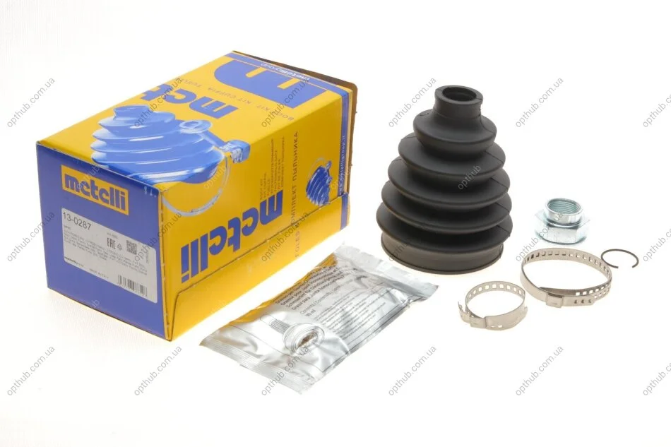 Пильник ШРКШ (зовнішній) Citroen Nemo 10-/Fiat Doblo 01-/Fiorino/Qubo 07-/Panda 12- (25x78x130)(к UA63 Metelli 13-0287 (фото 1)