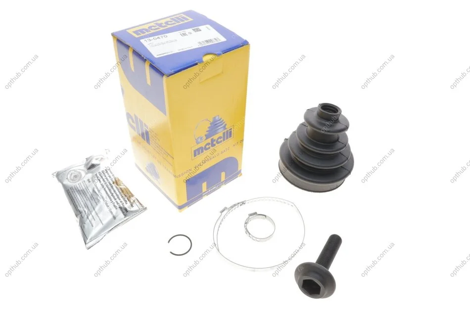 Пильник ШРКШ (зовнішній) Audi A4 08-16/A5 07-17/Q5 08-17 (21x85x103) (к-кт) METELLI (opt-om) Metelli 13-0470 (фото 1)