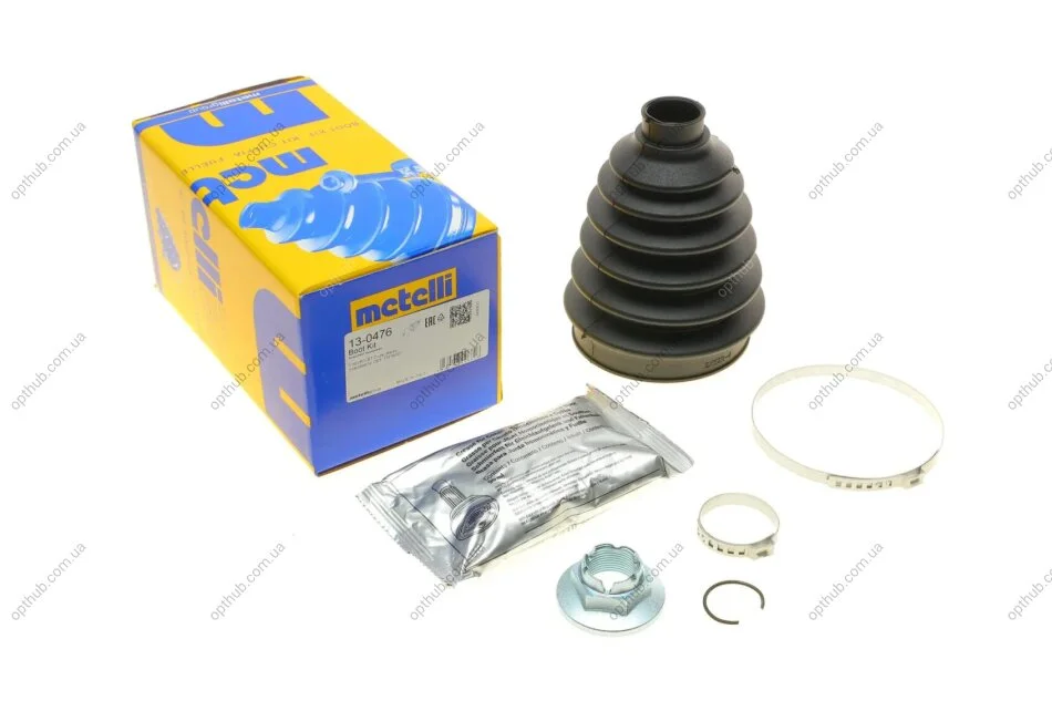 Пильник ШРКШ (зовнішній) Chevrolet Cruze 10-/Malibu 11- (26x86x138) (к-кт) METELLI (opt-om) Metelli 13-0476 (фото 1)