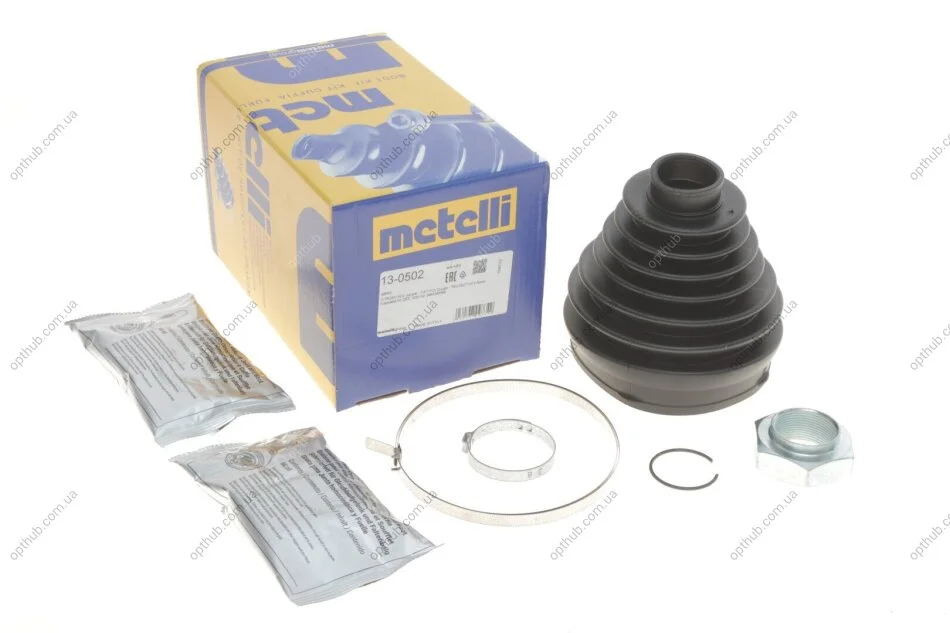 Пильник ШРКШ (зовнішній) Citroen Jumper/Fiat Ducato/Peugeot Boxer 94- (33x110x160) (к-кт) METELLI UA63 Metelli 13-0502 (фото 1)