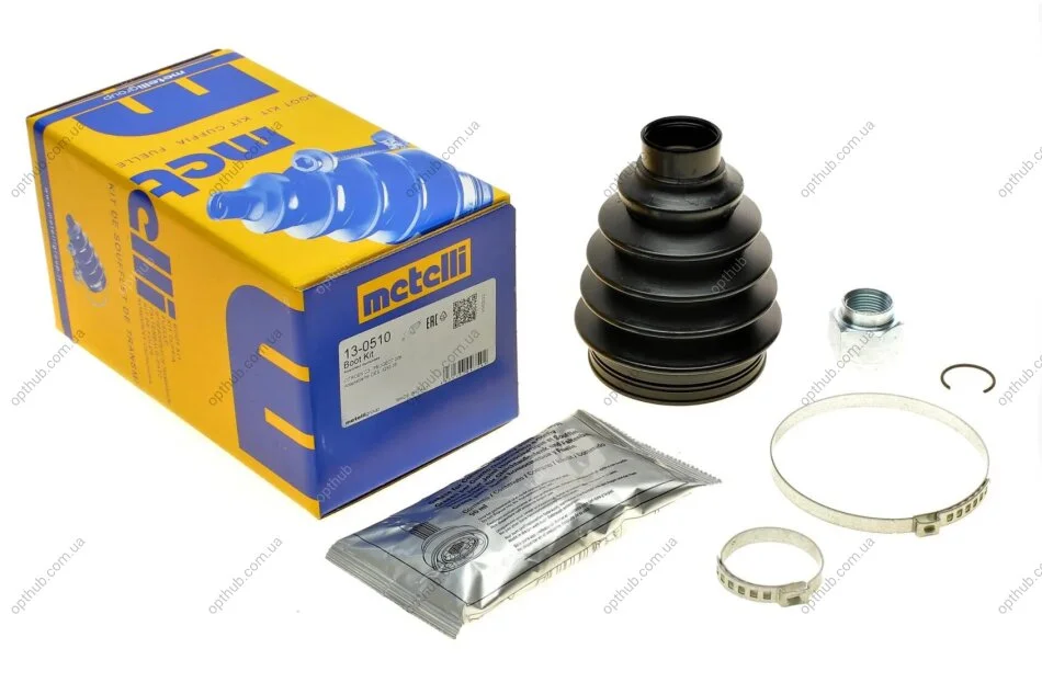 Пильник ШРКШ (зовнішній) Citroen C3/Peugeot 206 1.1-1.4 98- (31x74x110) (К-кт.) METELLI (opt-om) Metelli 13-0510 (фото 1)