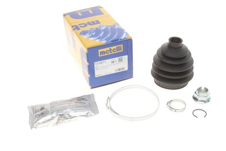 Пильник ШРКШ гумовий + змазка RENAULT KANGOO II BE BOP - 1.5 DCI / KANGOO II VAN (FW0/1) - 1.5 DCI 110 -ua Metelli 13-0611