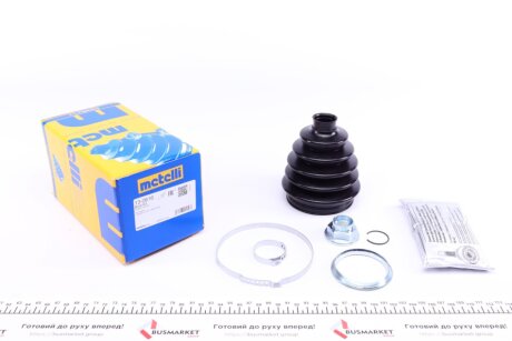 Пильник полімерний ШРКШ зі змазкою та металевим кріпленням KIA SORENTO I (JC) - 2.5 CRDI -ua Metelli 13-0616