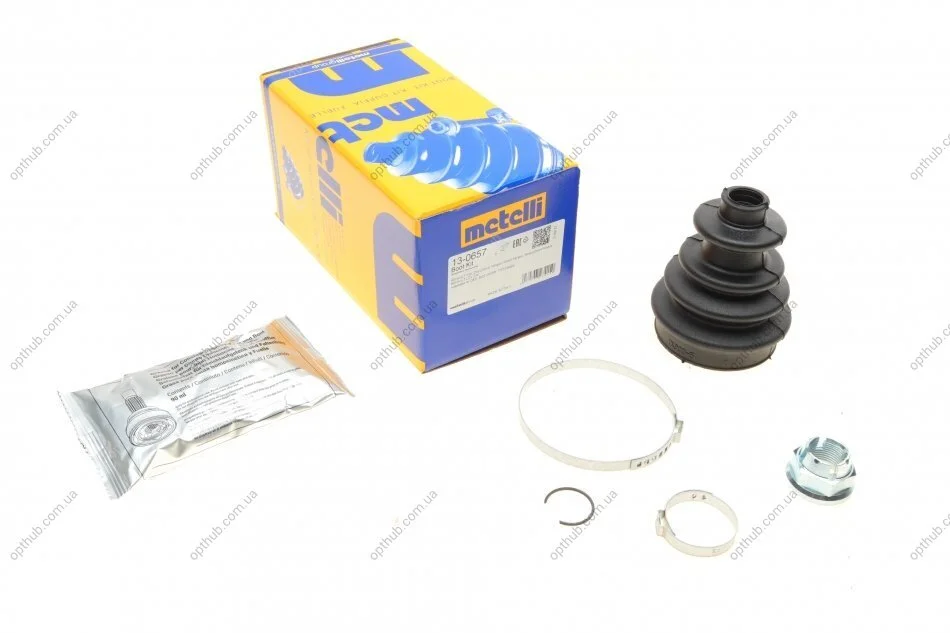 Пыльник ШРУС резиновый + смазка CLIO III (BR0/1, CR0/1)/ LUTECIA : 1.5 DCI *СМОТРИТЬ ГОД ВЫПИСКУ Metelli 13-0657 (фото 1)