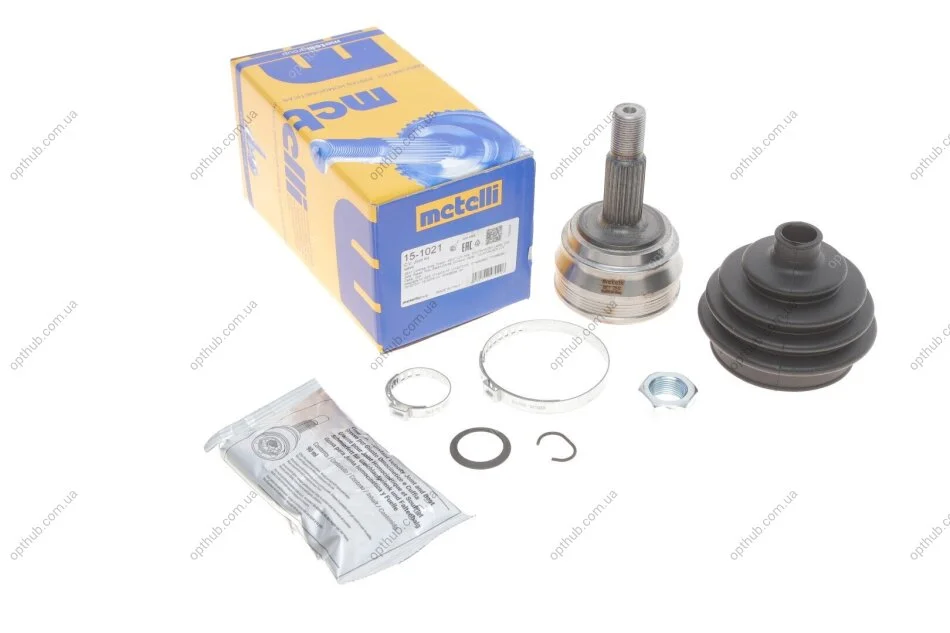 ШРКШ (зовнішній) Seat Ibiza/VW Polo 95-02/Caddy/Golf 76-04/Passat 88-93 (22z/30z/53mm/81mm/48mm) UA63 Metelli 15-1021 (фото 1)