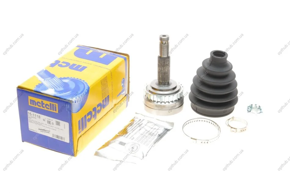 ШРКШ (зовнішній) Opel Astra F 91-05/Corsa 93-00/Vectra A/B 88-03 (22z/22z/52mm/81mm/58.5mm) (+ABS UA63 Metelli 15-1118 (фото 1)