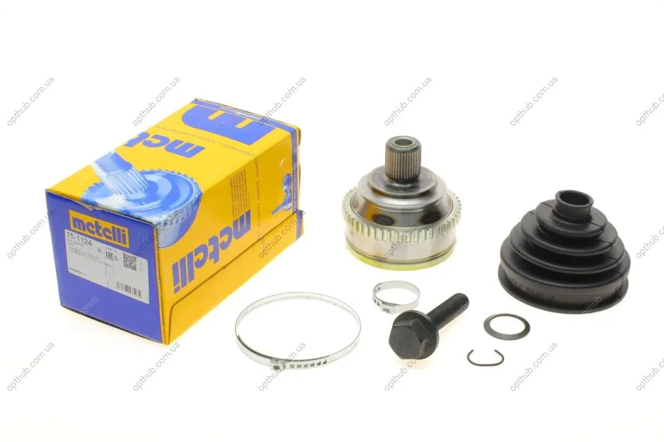 ШРУС (зовнишний) VW T4 90-03 (38z/33z/60mm/98mm/34mm) (+ABS48z) METELLI UA63 Metelli 15-1124 (фото 1)