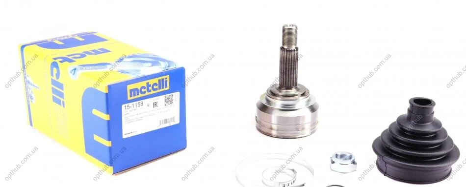 ШРКШ (зовнішній) Skoda Favorit 89-97/Felicia 94-02/VW Caddy 96-00 (22z/22z/47mm/83mm/56mm) UA63 Metelli 15-1158 (фото 1)