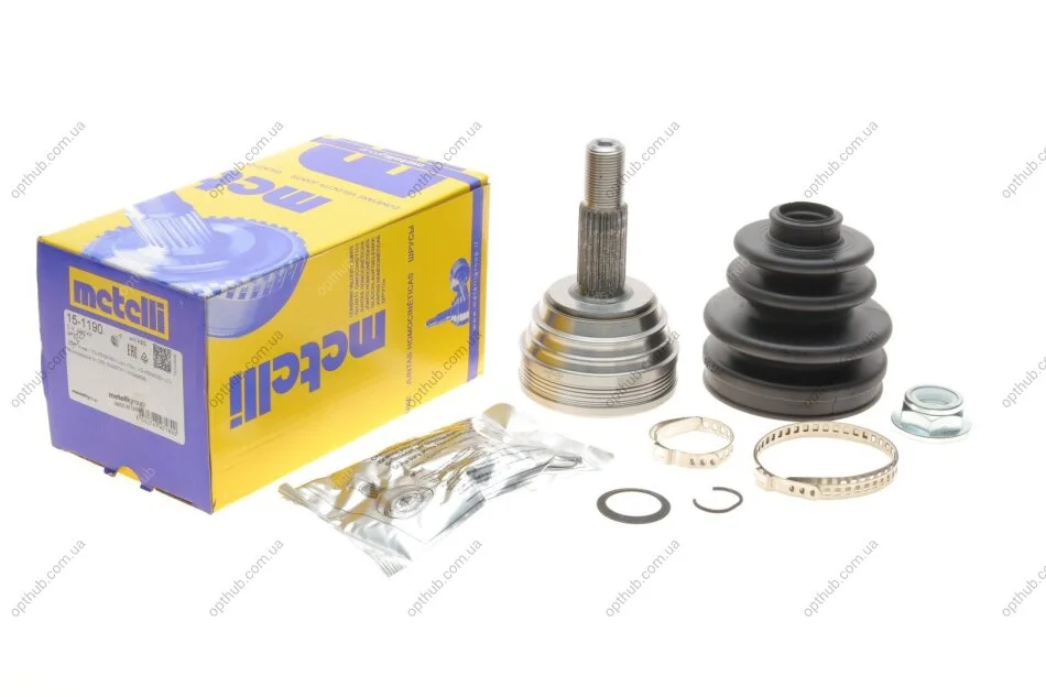 ШРКШ (зовнішній) Seat Arosa/VW Polo 1.0-1.4/1.7 SDI/1.9 D 94-04 (22z/30z) METELLI UA63 Metelli 15-1190 (фото 1)