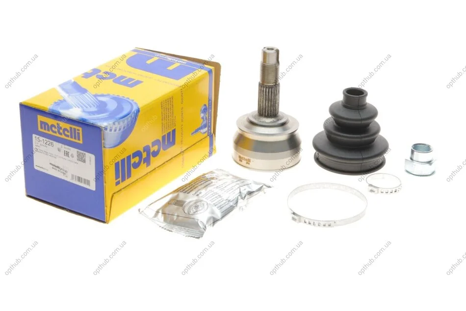 ШРКШ (зовнішній) Fiat Brava/Bravo I 1.4/1.4 12V/1.6 16V /Punto 1.7TD 95-01 (22z/22z/46mm/80mm (opt-om) Metelli 15-1226 (фото 1)