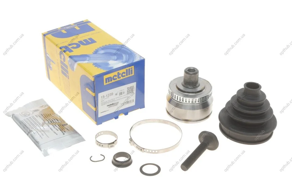 ШРКШ (зовнішній) Audi A4/A6/VW Passat B5 94-05/Skoda SuperB 01-08 (33z/30z/53mm/87.9mm/30mm)(+ABS UA63 Metelli 15-1239 (фото 1)