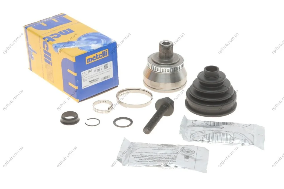 ШРКШ (зовнішній) Audi A4/A6/A8/VW Passat 94-05/Skoda SuperB 01-08 (38z/27z/59.5mm/98mm/34mm)(+ABS UA63 Metelli 15-1267 (фото 1)