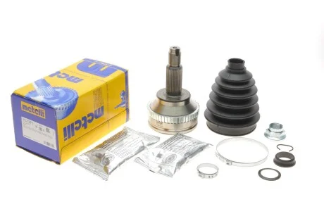 ШРКШ (зовнішній) Renault Master II/Opel Movano 98-01 (28z/27z/67mm/98mm/57.6mm) (+ABS51z) METELLI UA63 Metelli 15-1371