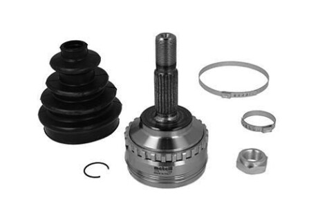 ШРКШ (зовнішній) Renault Kangoo 97-/Clio 98-/Nissan Kubistar 03- (21z/30z/52.2mm/84mm/51mm) (+ABS UA63 Metelli 15-1378