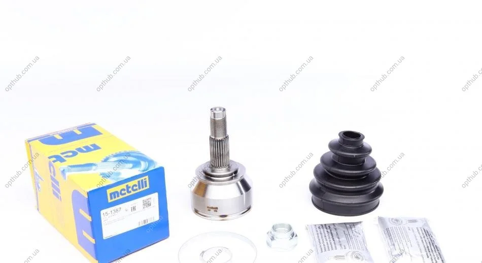ШРКШ (зовнішній) Fiat Doblo 10-/Stilo 01-08/Bravo II/Lancia Delta 07-14 (25z/26z/51mm/91mm/48mm) UA63 Metelli 15-1387 (фото 1)