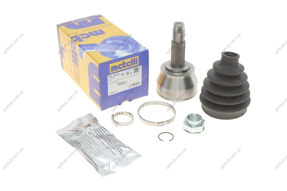 ШРКШ (зовнішній) Fiat Doblo/Palio 01-/Strada 03- (25z/24z/51mm/84.5mm/53mm) METELLI UA63 Metelli 15-1419 (фото 1)