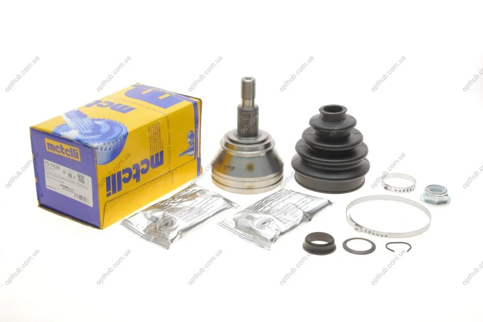 ШРКШ (зовнішній) Audi A3 96-03/Skoda Octavia 00-10/Seat Leon/VW Golf 97-06 (36z/27z/53mm/98mm/40m UA63 Metelli 15-1428 (фото 1)