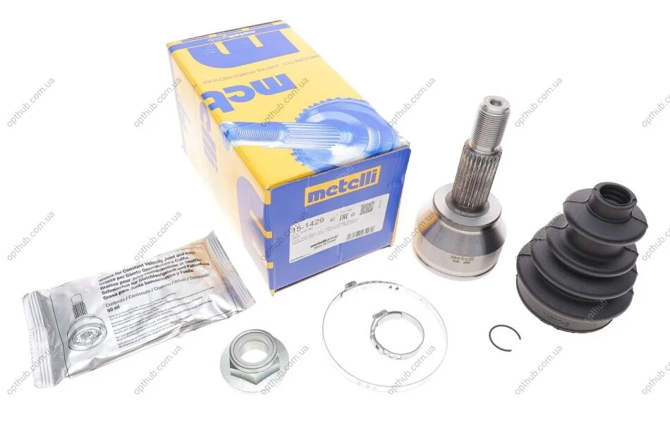 ШРКШ (зовнішній) Ford Fiesta/Fusion 1.4 TDCi 01-12/Mazda 2 1.4 CD 03-07 (25z/20z/53mm/72.3mm) (opt-om) Metelli 15-1429 (фото 1)