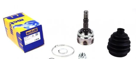 ШРКШ (зовнішній) Opel Combo 01-/Corsa C 00-09/Meriva A/Tigra 03-10 (22z/23z/52mm/82mm/58mm) (+ABS UA63 Metelli 15-1451