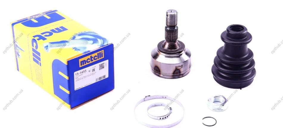 ШРКШ (зовнішній) Citroen C4 04-11/Peugeot 307 00-09 (25z/34z/58.3mm/86mm/46mm) METELLI UA63 Metelli 15-1455 (фото 1)
