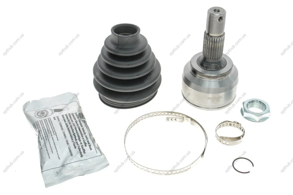 ШРКШ (зовнішній) Citroen C4 04-11/Peugeot 207 06-15/307 00-09 (25z/22z/58.7mm/79.5mm/47.7mm) UA63 Metelli 15-1456 (фото 1)