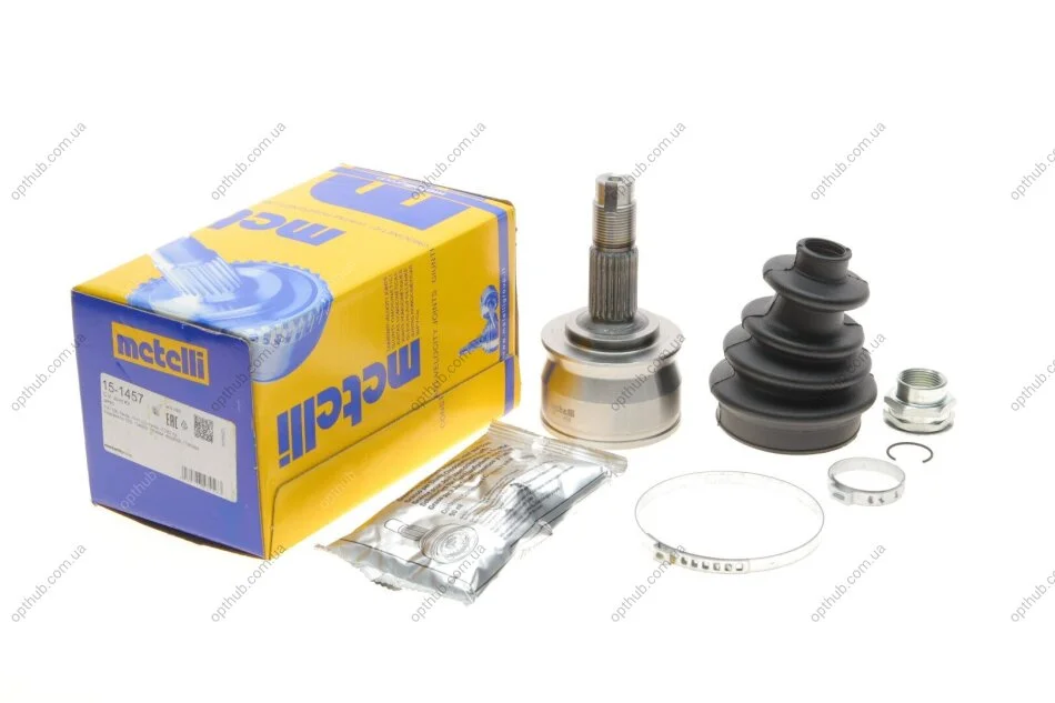 ШРКШ (зовнішній) Fiat 500 II/Panda II 1.1/1.2/1.3D 03-/Ford Ka II 1.2 08-16 (22z/20z/47mm/72.3mm) UA63 Metelli 15-1457 (фото 1)