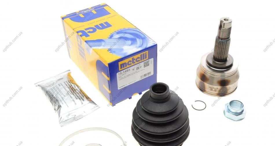 ШРКШ (зовнішній) Fiat 500L 12-/Stilo 01-08/Tipo 15- (25z/24z/51mm/84.4mm/47.4mm) METELLI UA63 Metelli 15-1493 (фото 1)