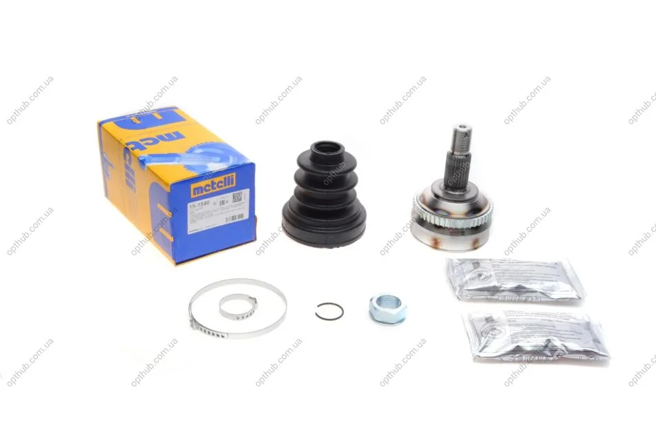 ШРКШ (зовнішній) Citroen Jumpy/Fiat Scudo/Peugeot Expert 99-06 (27z/39z/58mm/100.3mm/50mm) (+ABS4 UA63 Metelli 15-1546 (фото 1)