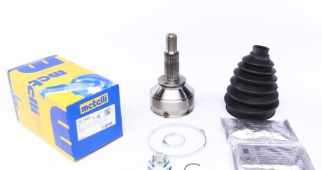 ШРКШ (зовнішній) Renault Trafic II/Opel Vivaro/Nissan Primastar 01- (27z/26z/56.5mm/91.6mm/59.6mm UA63 Metelli 15-1549