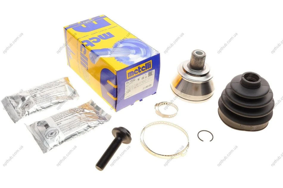 ШРКШ (зовнішній) Audi A6 04-11/A8 05-10 (38z/27z/59.5mm/100mm/34mm) METELLI UA63 Metelli 15-1552 (фото 1)