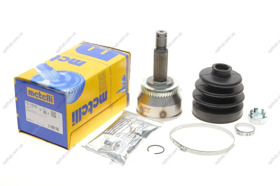 ШРКШ (зовнішній) Hyundai Matrix 1.5 CRDi 04-10 (25z/25z/49.9mm/89.5mm/62mm) (+ABS 44) METELLI (opt-om) Metelli 15-1608 (фото 1)