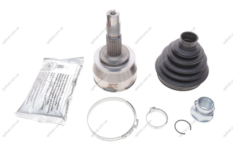 ШРКШ (зовнішній) Citroen Nemo/Fiat Punto/Qubo/Fiorino/Peugeot Bipper 07- (22z/22z/51mm/79.1mm/39. UA63 Metelli 15-1637 (фото 1)
