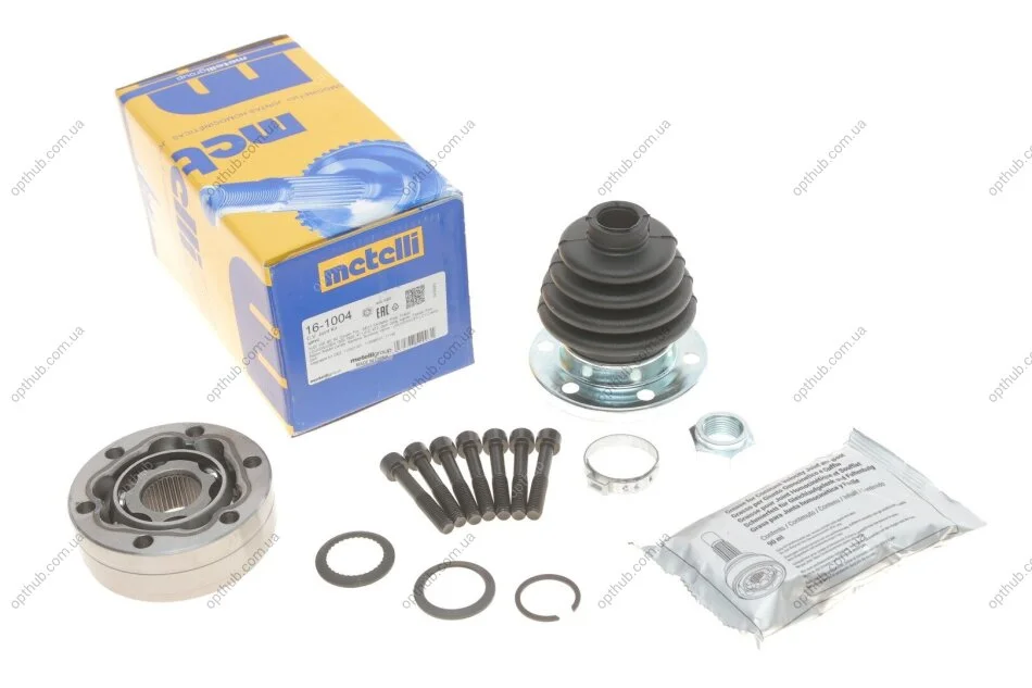 ШРКШ (внутрішній) Audi 80 72-94/Seat 93-02/VW Caddy 82-92/Golf/Passat 74-99/Polo 95-02 (33z/94mm) UA63 Metelli 16-1004 (фото 1)