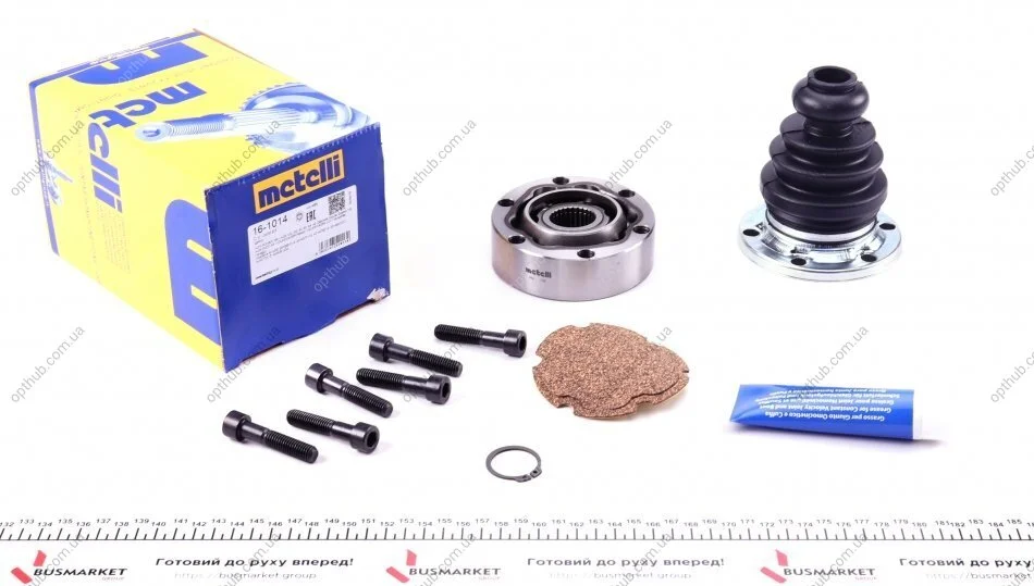 ШРКШ (внутрішній) Audi A4/A6 94-05/80/90 84-96/100/200 77-94/VW Passat B5 96-00/T3 82-92 (28z/108 UA63 Metelli 16-1014 (фото 1)
