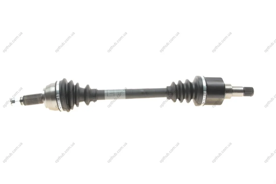 Піввісь (передня) (L) Ford Fiesta 1.6TDCi МКПП/Fusion 2.0 04-12 (25z/23z/615.4mm) (+ABS45z) (opt-om) Metelli 17-1313 (фото 1)