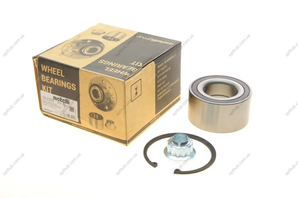 Підшипник маточини (передньої/задньої) VW Touareg 02-18/Audi Q7 06-15 (+ABS) (51x96x50) (opt-om) Metelli 19-2355 (фото 1)