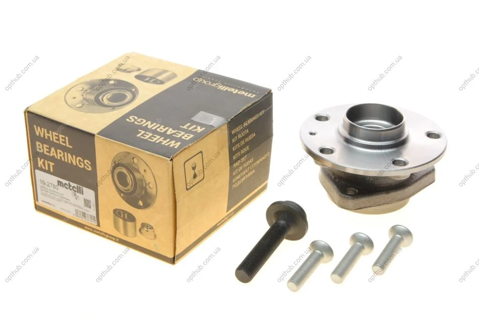 Подшипник ступицы (передней) VW Caddy 03- (3 болта) METELLI UA63 Metelli 19-2780 (фото 1)