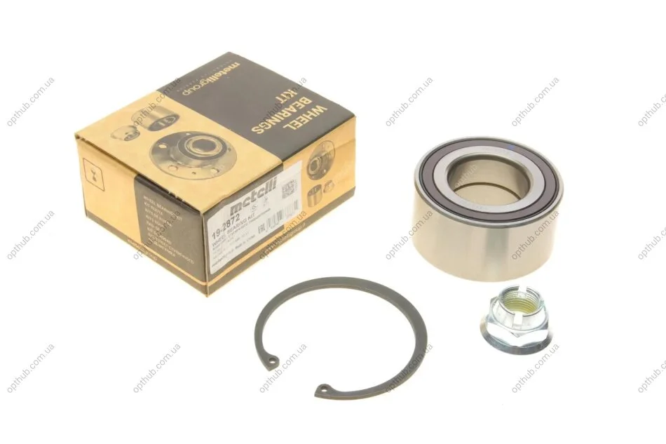Підшипник маточини (передньої) Renault Megane III/IV 08-/Duster 11- (42x80x39) (+ABS) (к-кт) UA63 Metelli 19-2872 (фото 1)