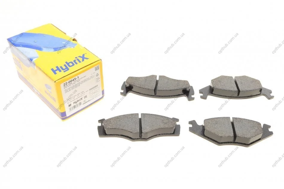 Колодки гальмивни (передни) Seat Cordoba/Ibiza 93-02/VW Caddy 82-92/Golf 82-99/Passat B2-B4 79- UA63 Metelli 22-0045-1 (фото 1)