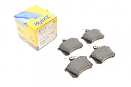 Колодки гальмівні (задні) Audi 80/90 82-96/A4 95-01/A6 94-97/A8 94-02/Fiat Croma 85-96 UA63 Metelli 22-0048-0