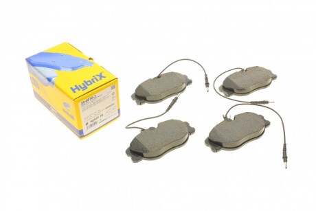 Колодки гальмівні (передні) Citroen Jumpy/Evasion/Fiat Scudo/Peugeot Expert/806 95-06 (+датчики UA63 Metelli 22-0072-3