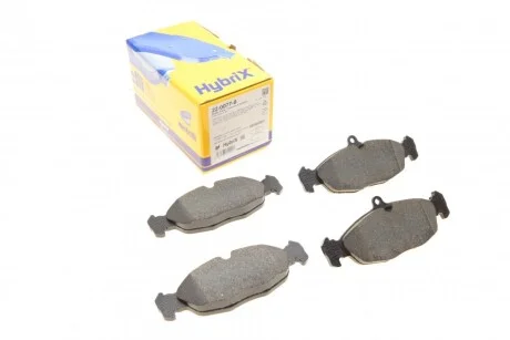 Колодки гальмивни (передни) Opel Combo/Astra F 91-05/Corsa A/B 82-00/Vectra A 88-95/Daewoo Lano UA63 Metelli 22-0077-0
