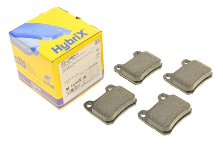 Колодки гальмівні (задні) MB C-class (W202/S202)/E-class (W124/S124/C124) 93-00/MB 100 (W201) 8 UA63 Metelli 22-0092-1