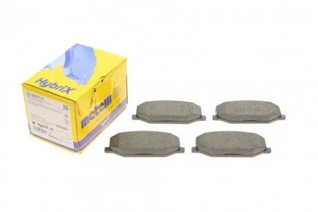 Колодки гальмивни (передни) Suzuki Jimny 98- METELLI UA63 Metelli 22-0097-0