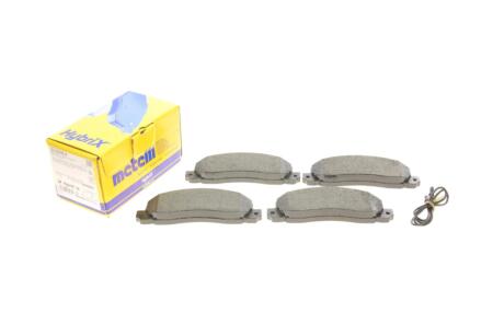 Колодки гальмивни (передни) Renault Trafic 80-01/Opel Arena 97-01 (+датчик) UA63 Metelli 22-0098-0