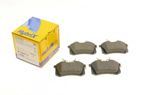 Колодки гальмівні (задні) Audi A4 02-09/Citroen C3 16-/C4 14-/Renault Scenic/Megane 96-/Clio 05 UA63 Metelli 22-0100-2